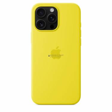 Apple iPhone 16 Pro Max Silicone Case with MagSafe Star Fruit (Seasonal)